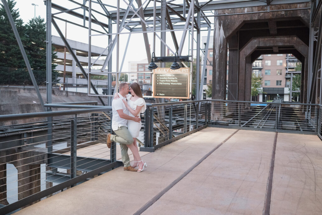 Engagement Session downtown Winston Salem 