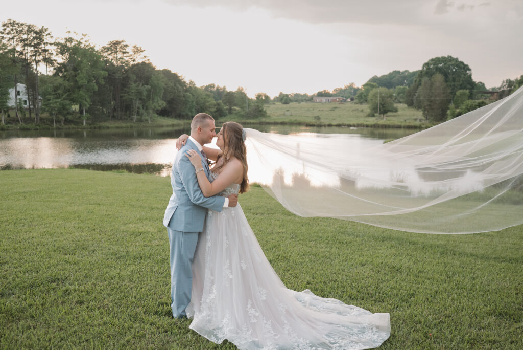 sunset wedding photos 